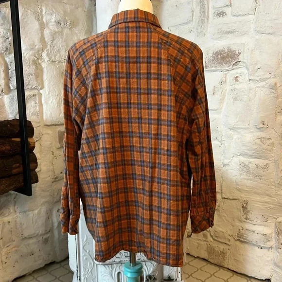 Peach Love California | Cozy Cotton Fall Flannel - Picture 5 of 6